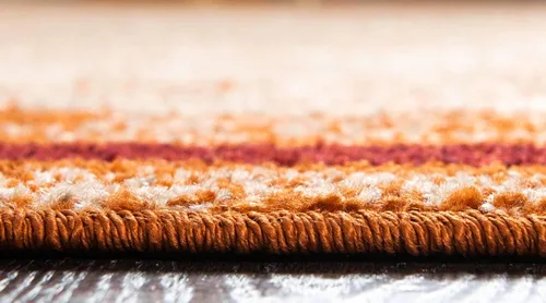 Vista 4 de Unique Loom - Colchón de la colección otoño de diseño abstracto, informal, moderno y contemporáneo, rectangular de 2 x 3 pies, diseño rústico