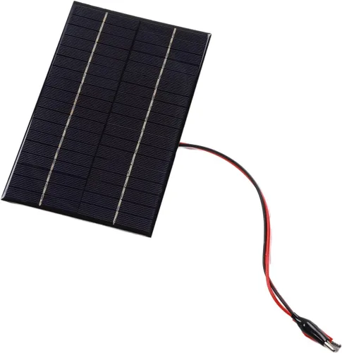 Vista 10 de Bettomshin 5 unidades de mini paneles solares de 5 V 25 MA, células solares policristalinas, módulo de panel micro solar para juguetes eléctricos