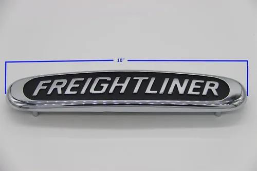 Vista 3 de Sustitución del mercado secundario para emblema de parrilla cromada Freightliner 22-57546-000