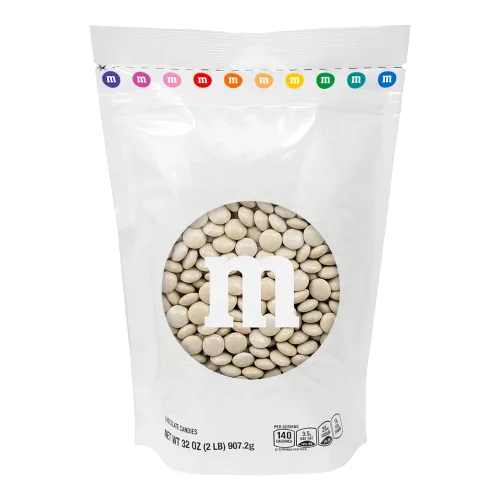 Vista 22 de M&M's - Bolsa de dulces de un solo color, de chocolate con leche, a granel.