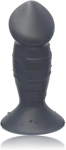 Vista 10 de Consolador de enchufe anal, disponible en 4 tamaños, tapón anal de silicona líquida, masaje de próstata, dilatador de ano, bola anal