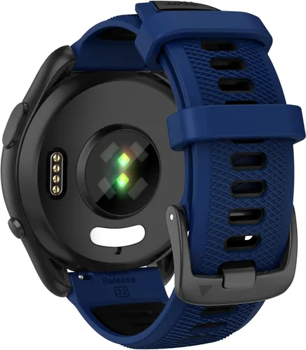 Vista 12 de OVERSTEP Correa de repuesto compatible con Garmin Forerunner 265, correas de reloj de liberación rápida de 0.866 in para Forerunner 255, Vivoactive