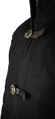 Vista 4 de THE MEDIEVALS Abrigo Gambeson acolchado grueso Aketon Chaqueta Armadura