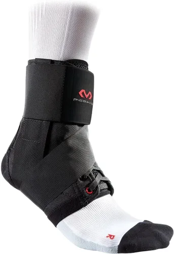 Vista 10 de McDavid Tobillera ultraligera para esguince de tobillo, tobillera figura 8, tobillera con cordones, tobilleras para hombres y mujeres, soporte