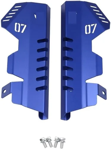 Vista 9 de Radiador Rejilla Guardia para Ya&maha MT07 MT-07 FZ07 FZ-07 2013 2014 2015 2016 2017 Accesorios de la motocicleta lado Radiador Rejilla Protector
