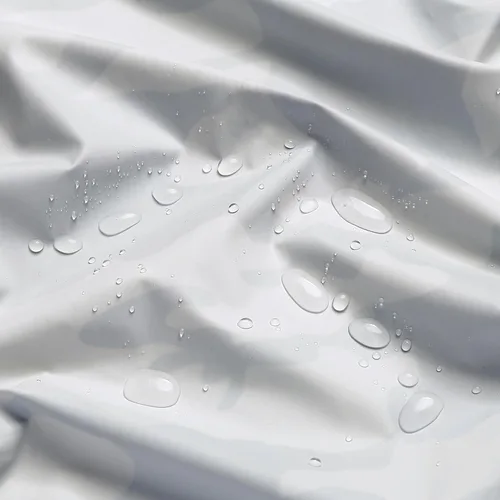 Vista 4 de COOFANDY Chaqueta impermeable para hombre con capucha, impermeable, ligera, activa, larga