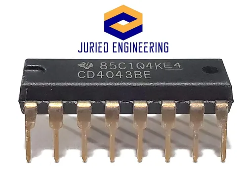 Vista 9 de CD4043BE CD4043 CD4043 CD4043 CMOS Quad NOR R/S Pestillo con 3 salidas de estado Breadboard IC DIP-16 (paquete de 5)