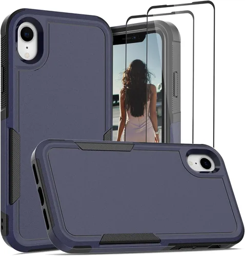 Vista 341 de Jeylly Funda para iPhone SE/Funda para iPhone 5S, Exterior de Plástico Duro que Absorbe Golpes + Interior de Silicona de Goma Defensor contra