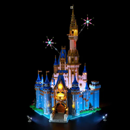 Vista 9 de BRIKSMAX Kit de iluminación LED para LEGO-43222 Disney Castle (versión de control remoto), compatible con el modelo de bloques de construcción