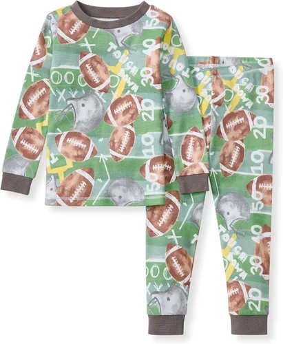 Vista 18 de Burt's Bees Baby Conjunto de Pijama de 2 Piezas para Niños con Camiseta de Manga Larga y Pantalones de Algodón Orgánico Guitarra acústica.