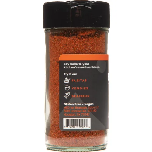 Vista 4 de Bravado Spice Condimento de ajo y Arbol sin gluten, vegano, bajo en carbohidratos, paleo, todo natural, botella de condimentos de 3 onzas