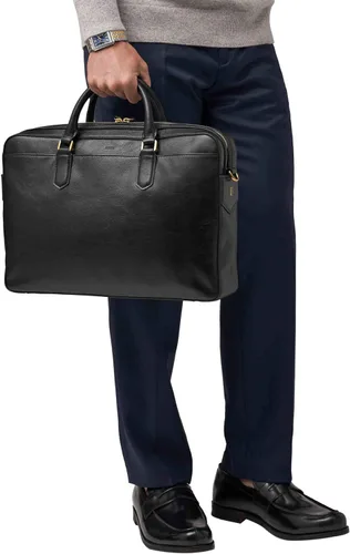 Vista 4 de Fossil Bolso bandolera de cuero Asher para hombre