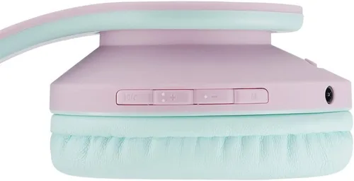 Vista 9 de PowerLocus - Auriculares sobre la oreja para niños, auriculares Bluetooth inalámbricos para niños, con micrófono, volumen limitado seguro de 85 dB
