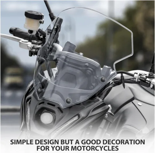 Vista 3 de Accesorios de motocicleta Deflectores de viento 2021 2022 2023 Parabrisas compatible con Yamaha MT-09 FZ-09 MT09 FZ09 SP MT FZ 09 (Color izquierda)