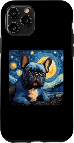 Vista 29 de Van Gogh Dog French Bulldog Case for iPhone 16