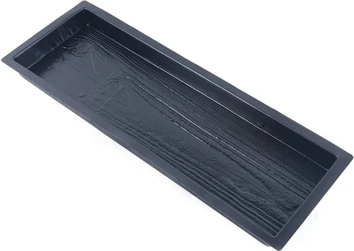 Vista 6 de Juego de 2 moldes de hormigón de piedra escalonada, juego de tablas de madera viejas de 23 pies, tablero de madera, molde de cemento para hormigón