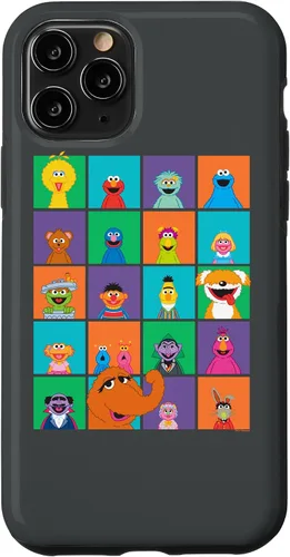 Vista 19 de Funda para iPhone 16 Sesame Street Character Squares
