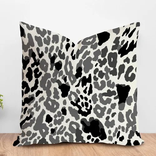 Vista 38 de ArogGeld Funda de almohada para sofá, guepardo y leopardo, estampado de leopardo, funda de cojín decorativa de granja para sala de estar