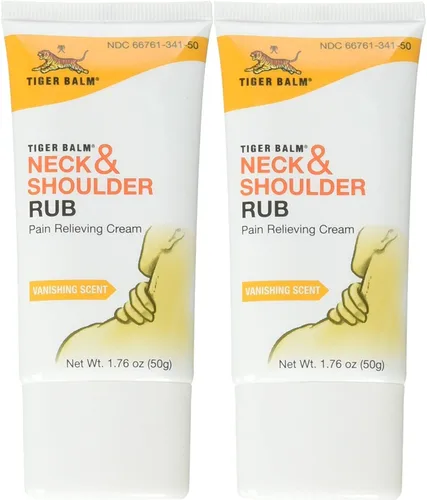 Vista 3 de Tiger Balm Cuello y hombro, peso neto 1.76 oz