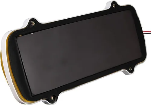 Vista 3 de NRC&XRC-12V Señal iluminada magnética impermeable para techo de taxi, luz LED de coche, base sellada con cable de alimentación de 3m