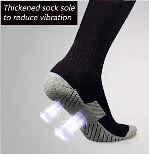 Vista 2 de Calcetines de fútbol de 312 pares de calcetines de fútbol transpirables hasta la rodilla para hombres, jóvenes y niños