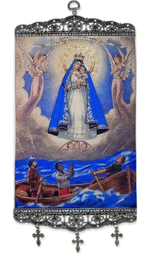 Vista 15 de Religious Gifts Icono de tapiz católico ortodoxo de San Arcángel Gabriel, 17 pulgadas