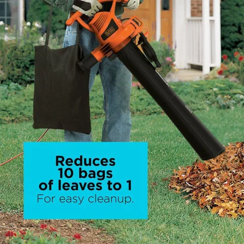 Vista 5 de Black & Decker - Soplador / Aspirador / Triturador BV3100 de 12 amperios