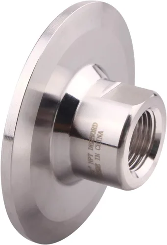 Vista 7 de DERNORD Abrazadera Sanitaria Tri a NPT Hembra Tri Clover (1" NPT Hembra (abrazadera Tri de 1.5 pulgadas))