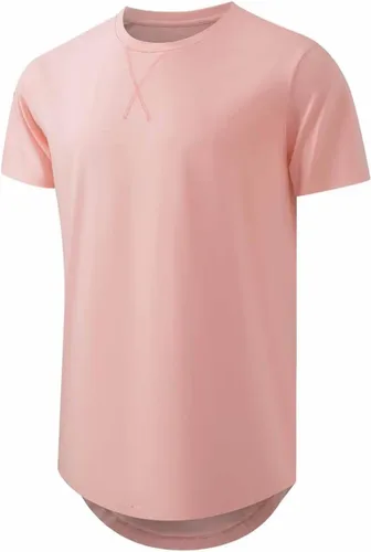 Vista 4 de Paquete de 3 camisetas de cuello redondo para hombre, de algodón, hipster, hip hop, clásica