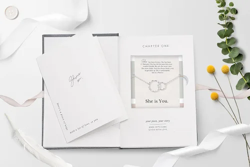 Vista 6 de HOPE LOVE SHINE Regalos inspiradores para mujeres, collar de fuerza motivacional, regalo de infertilidad para ella, collar de guerrero contra