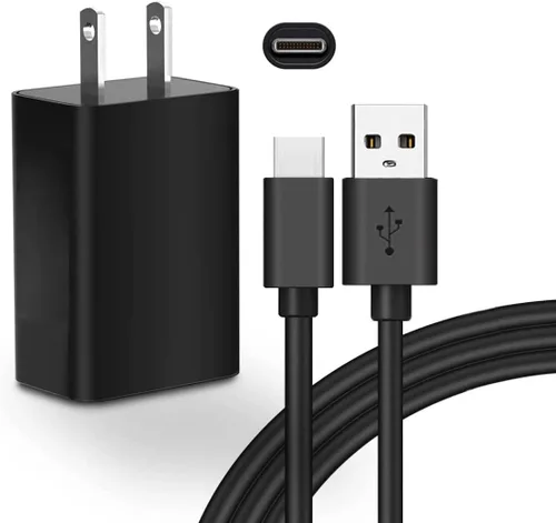 Vista 5 de Cargador de pistola de masaje, cable de cargador USB C de CA compatible con pistola de masaje TOLOCO EM26 TO-M63 X8