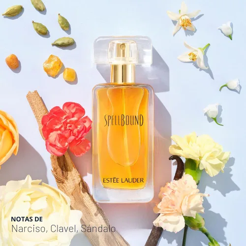 Vista 2 de Estée Lauder SpellBound Eau de Parfum Spray con notas de rosa, albaricoque y sándalo Perfumes para mujer, 1.7 onzas líquidas