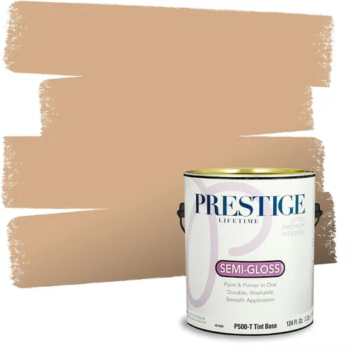 Vista 249 de Pintura 2 en 1, para primera mano y para exterior, de Prestige Paints, E100-N-1120BM