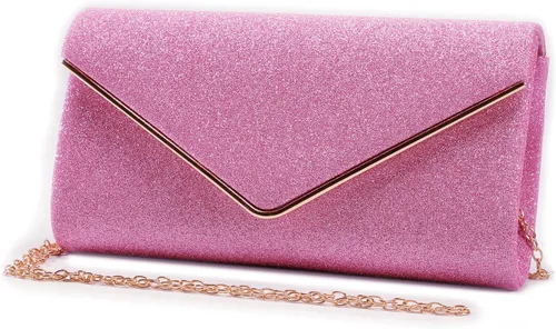 Vista 15 de Bolso de noche para mujer, bolso de fiesta brillante para mujer, bolso de fiesta de boda
