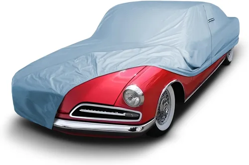 Vista 22 de iCarCover Studebaker Avanti 1962-1964 - Funda de automóvil personalizada para todo tipo de clima, lluvia, nieve, protección UV, ajuste Negro