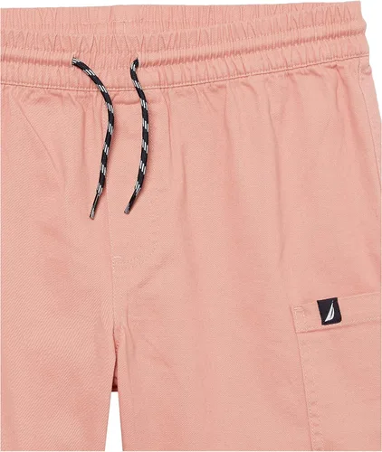 Vista 4 de Boys' Stretch Pull-on Cargo Shorts, Drawstring Closure