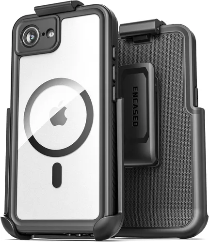 Vista 10 de Funda impermeable con clip para cinturón Encased para iPhone 14 (compatible con MagSafe)
