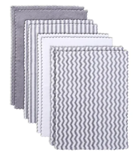 Vista 8 de Paquete de 8 paños para eructos súper suaves para bebé, paños para bebé, ultra absorbentes, grandes, para recién nacidos, para niños y niñas, trapos