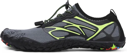 Vista 2 de ziitop Zapatos de agua para hombres y mujeres, para playa, descalzos, natación, escalada, piscina, calcetines, antideslizantes, transpirables