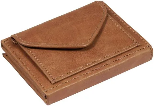 Vista 3 de EXENTRI Multiwallet con clip de bloqueo de acero inoxidable y bolsillo para monedas