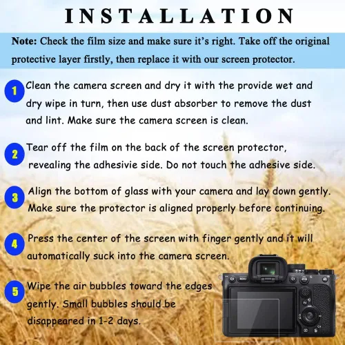 Vista 8 de Protector de pantalla para Nikon D90 D7000 D700 D300S, 2 unidades de vidrio óptico templado Tempered Glass, Screen Film, for Nikon D90 D7000 D700