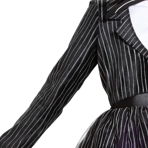 Vista 4 de Disguise Disfraz de Jack Skellington Nightmare Before Christmas Tutu Deluxe para niñas