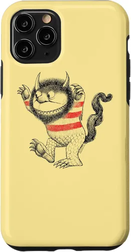 Vista 32 de Where The Wild Things are Line Art - Carcasa para iPhone 17