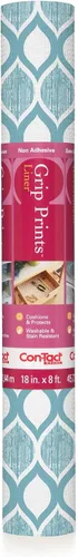 Vista 12 de Con-Tact Brand Grip Prints - Revestimiento antideslizante no adhesivo para encimera, cajón/estante, 12 x 20 pies, mármol de Carrara