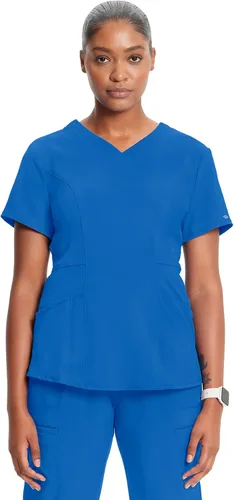 Vista 11 de Infinity Cherokee CK623A - Camiseta de enfermería con cuello en V para mujer, elástica en 4 direcciones, rendimiento superior y comodidad Negro