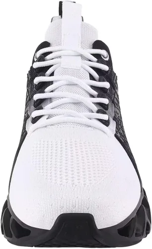 Vista 4 de UMYOGO Tenis cómodos para hombre, para caminar, correr, tenis de moda para adultos