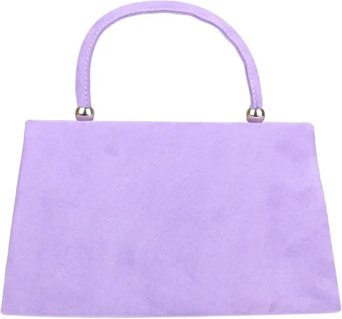 Vista 3 de Girly HandBags Bolso de mano de gamuza sintética con asa superior para mujer
