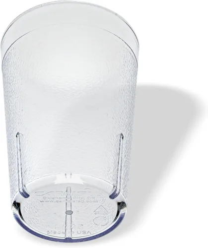 Vista 2 de Carlisle FoodService Products - Vaso de plástico Stackable™ de 16 onzas, transparente (paquete de 72)