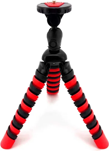 Vista 4 de Acuvar - Trípode flexible de 12 pulgadas para cámaras GoPro Hero – Soporte para cámara Gorilla Pod, soporte Go Pro, compatible con todos los GoPro