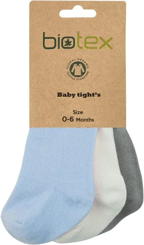 Vista 7 de 3 pares de medias de algodón orgánico para bebé niña y niño para invierno, leggings sin costuras, medias para recién nacidos, medias para niños